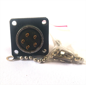 现货供应威浦航空插头插座5PIN