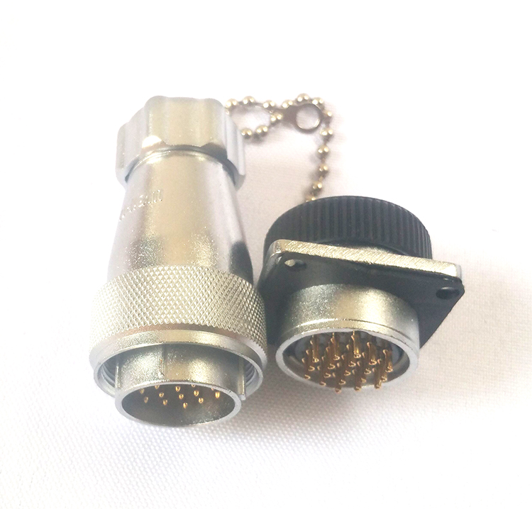 现货供应威浦航空插头插座19PIN