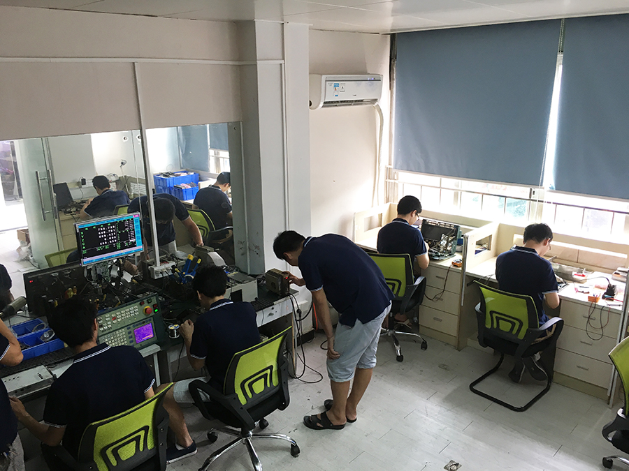 宝元数控系统X轴出现编码器读取超时怎么办呢？